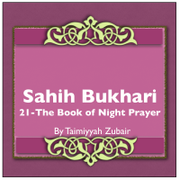 Sahih Bukhari The Book Of Night Prayers cover