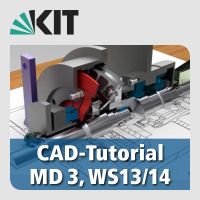 CAD tutorial in Mechanical Design, WT13/14 cover