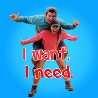 I want, I need cover