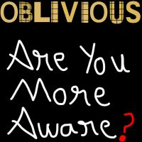 Oblivious-Are you more aware? cover