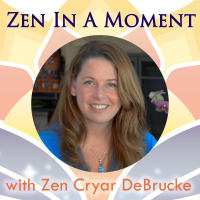 Zen In A Moment- Simple Stress Hacks for Women that cure anxiety, overwhelm and exhaustion cover