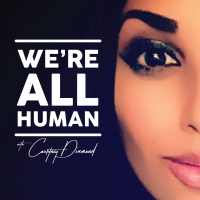 We're All Human with Courtney Diamond cover