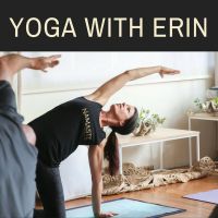 Yoga with Erin by Erin Ashley cover