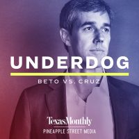 Underdog: Beto vs. Cruz cover