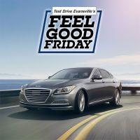 Test Drive Evansville's "Feel Good Friday" podcast cover