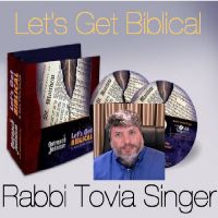 Let's Get Biblical Audio Series with Rabbi Tovia Singer cover