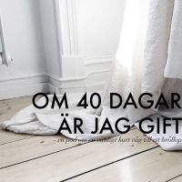 Om 40 dagar är jag gift cover