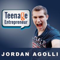 Teenage Entrepreneur with Jordan Agolli cover