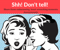 SHH, DON'T TELL! cover