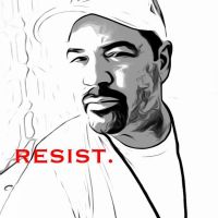Abel Aguilera RESIST. cover