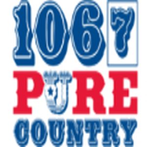 Pure Country 106.7 logo