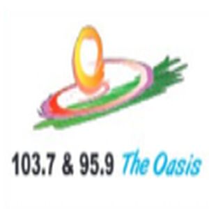 103.7 & 95.9 The Oasis logo