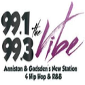 99.1/99.3 The Vibe logo