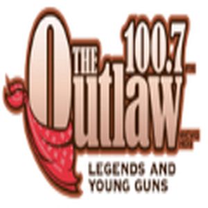 100.7 The Outlaw logo
