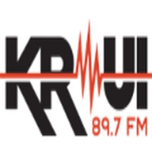 KRUI 89.7 FM logo