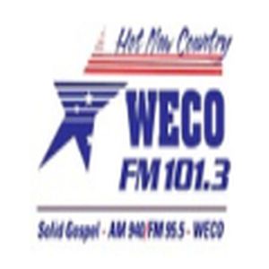 101.3 WECO-FM logo