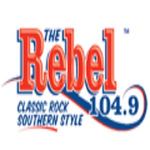 104.9 The Rebel logo