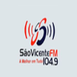 Rádio São Vicente FM 104,9 logo