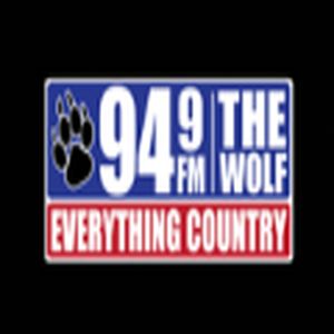 94.9 The Wolf logo