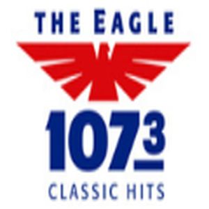 107.3 The Eagle logo