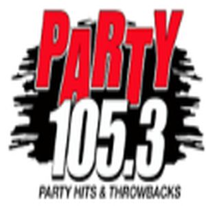 Party 105.3 FM logo