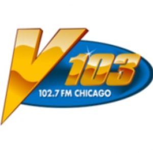V103 102.7 FM logo