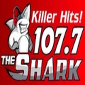 107.7 The Shark logo