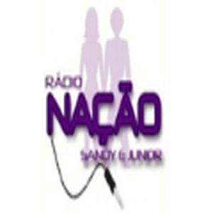 Rádio Nação Sandy e Junior logo