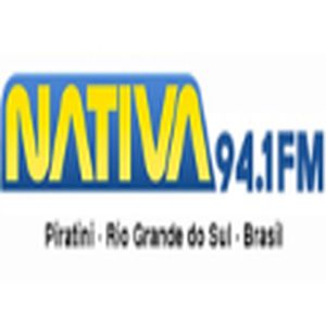 Nativa FM 94.1 Piratini logo