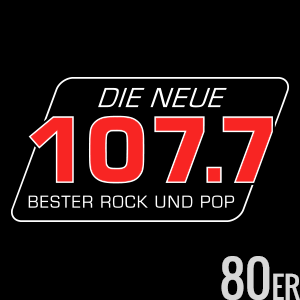 DIE NEUE 107.7 - 80er logo