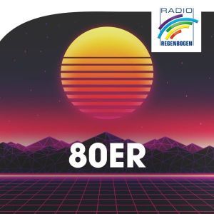 Radio Regenbogen - 80er logo