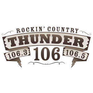 WKMK - Thunder 106.3 FM logo