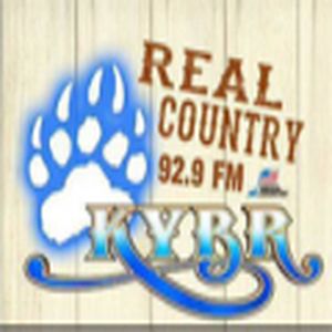 Real Country 92.9 FM - KYBR logo