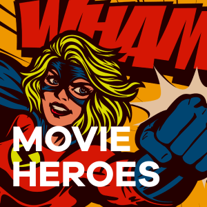 Klassik Radio Movie Heroes logo