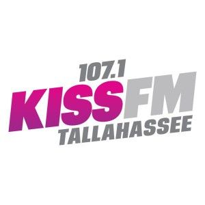 107.1 Kiss FM logo
