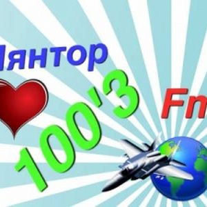 Радиостанция 100.3FM (Radio station 100.3FM) logo