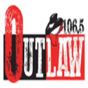 Outlaw 106.5 FM logo