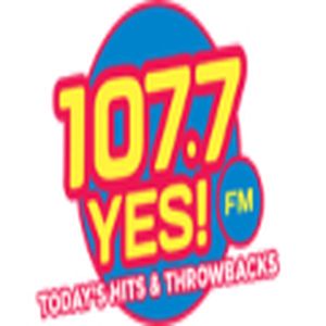 107.7 Yes-FM logo