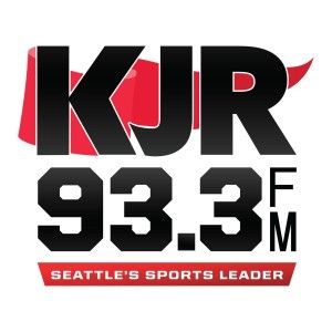 Sports Radio 93.3 KJR logo
