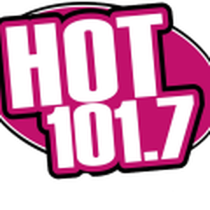 Hot 101-7 logo