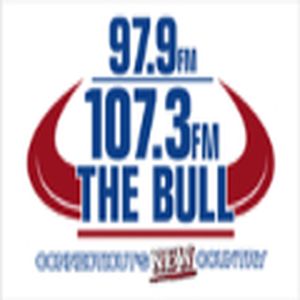 97.9 & 107.3 The Bull logo