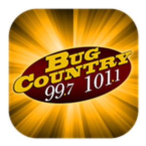 Bug Country 99.7 & 101.1 logo