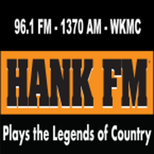 96.1 Hank FM WKMC logo