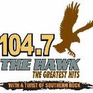 104.7 The Hawk WTHG-FM logo