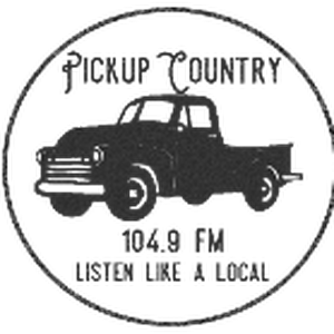 Pickup Country 104.9 FM WSKV logo