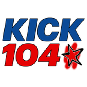 KICK 104 logo
