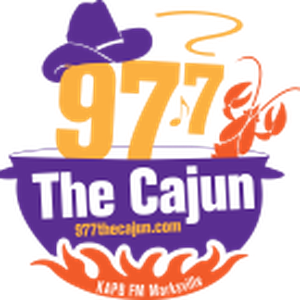 977 The Cajun - KAPB-FM logo