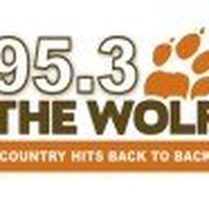 95.3 The Wolf logo