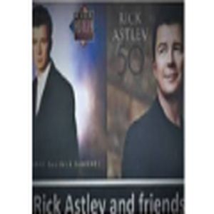80s Rick Astley and friends logo
