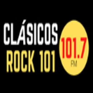 Clasicos-Rock 101.7 logo